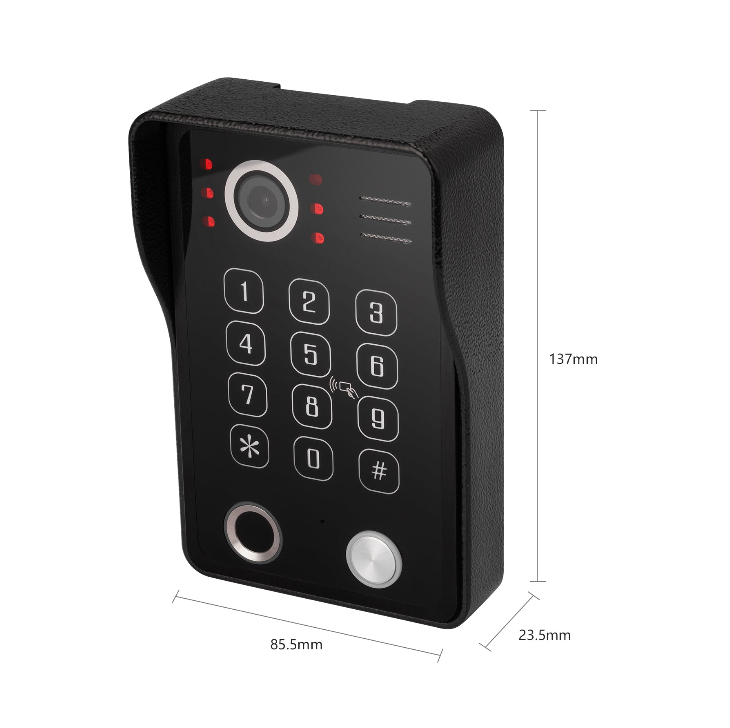 Anjielo Video doorbell with motion detection and night vision function High-definition vision Smart doorbell for day and night security