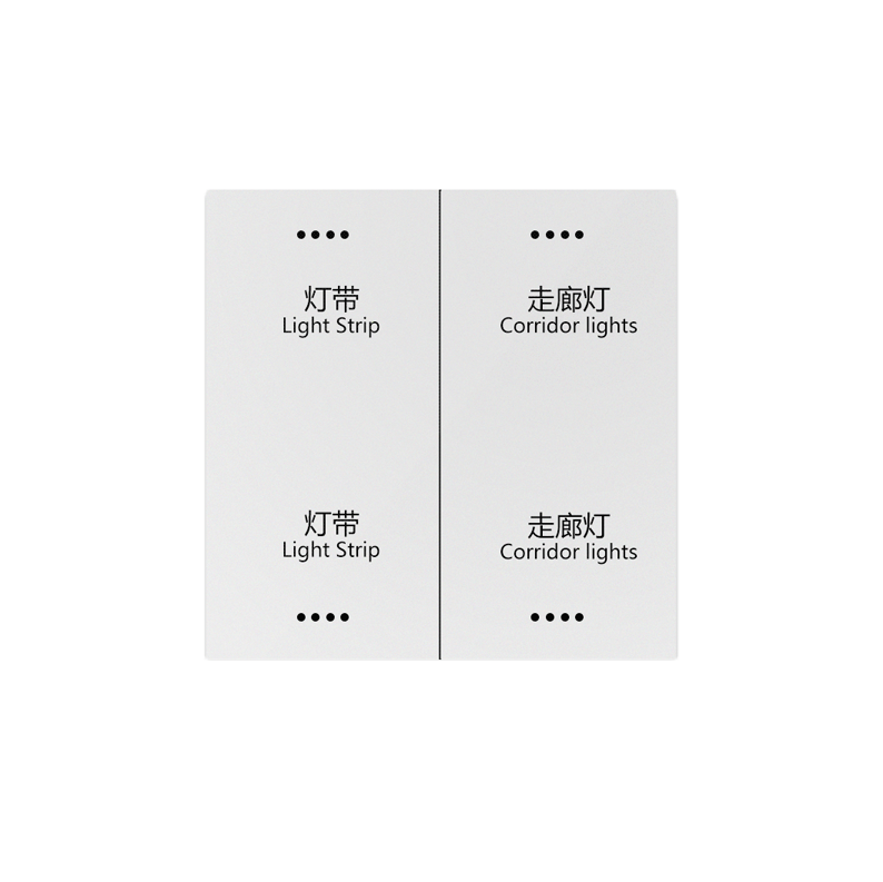 Anjielo intelligent multi-touch low power consumption machine Zigbee 3.0 four-button scene switch