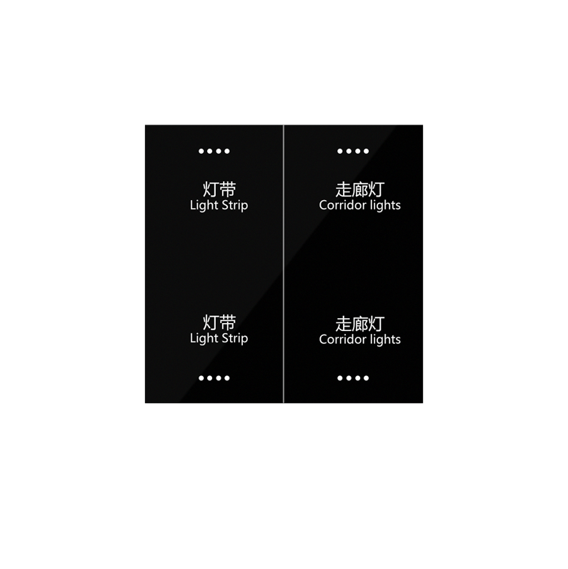 Anjielo intelligent multi-touch low power consumption machine Zigbee 3.0 four-button scene switch