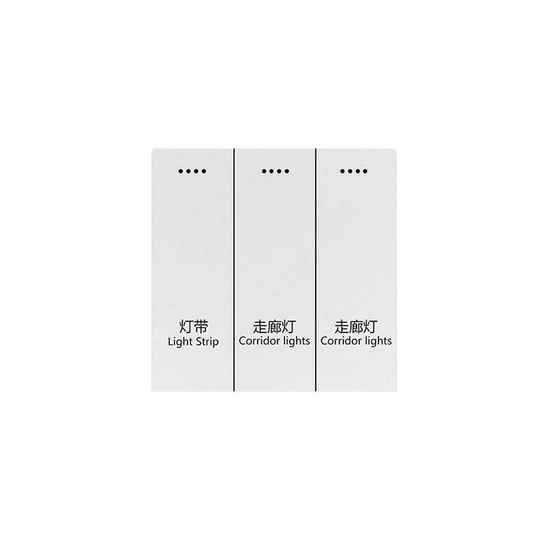 Anjielo built-in signal amplifier Zigbee3.0 gateway direct connection capacitive multi-touch design smart home relay switch