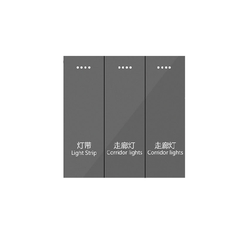 Anjielo built-in signal amplifier Zigbee3.0 gateway direct connection capacitive multi-touch design smart home relay switch