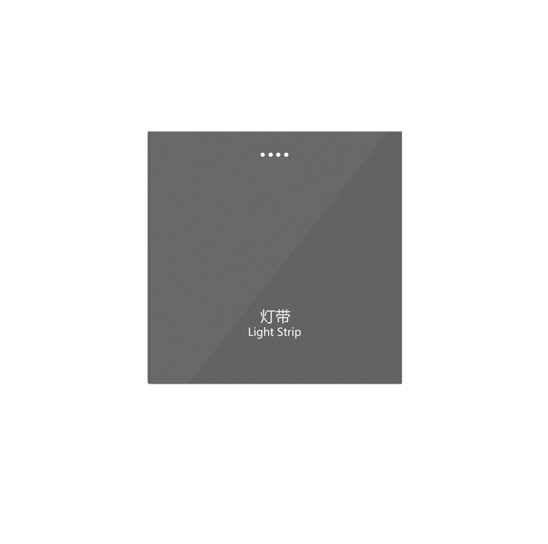 Anjielo Tuya smart ZigBee zero-fire single-button touch switch links home scene intelligence