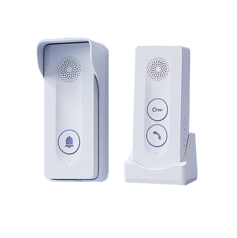 Anjielo Wireless intercom doorbell No wiring required Built-in wireless signal Two-way intercom One-touch remote unlocking