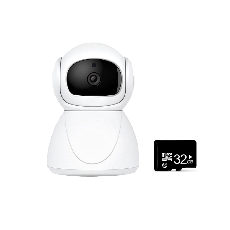 Anjielo Tuya 3MP 360 degree panoramic monitor two-way intercom mobile phone remote control WIFI wireless camera