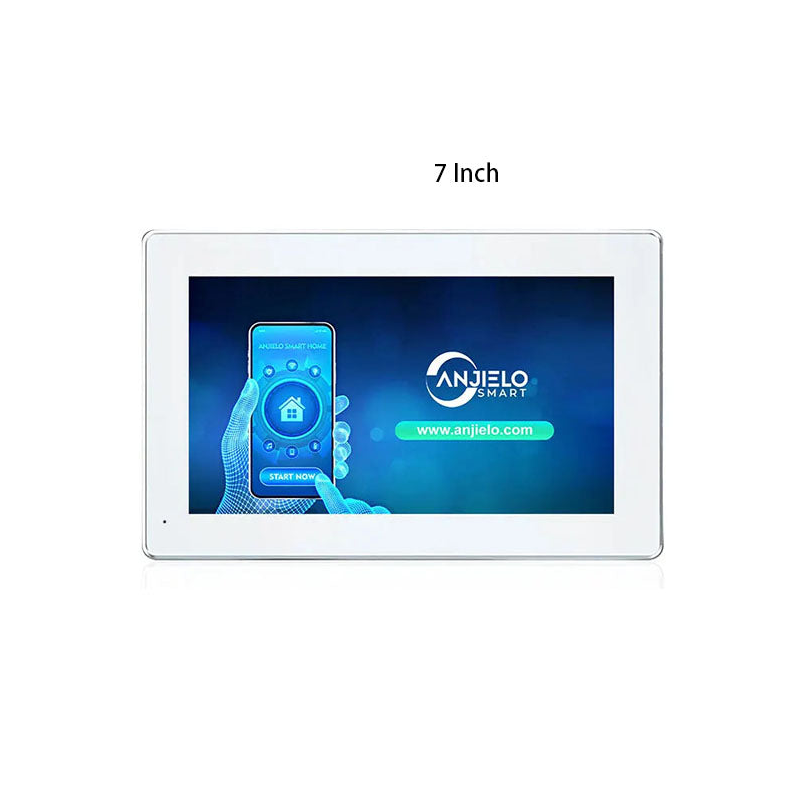 Anjielo Smart 1080P 7/10 Inch Touch Monitor with RFID Card Access Control System for Home Villa 2 Line Video Intercom Doorbell Kit