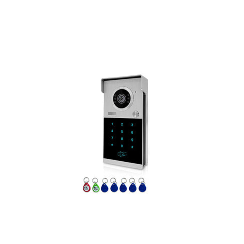 Anjielo Smart 4 Wired HD Video Intercom System Video Doorbell Support Tuya Wifi ID UnlockingFor home