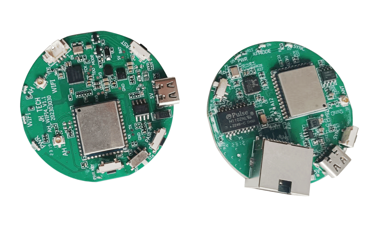 Anjielo Smart long distance speed fast diffraction strong WiFi HaLow+WiFi4 dual frequency module