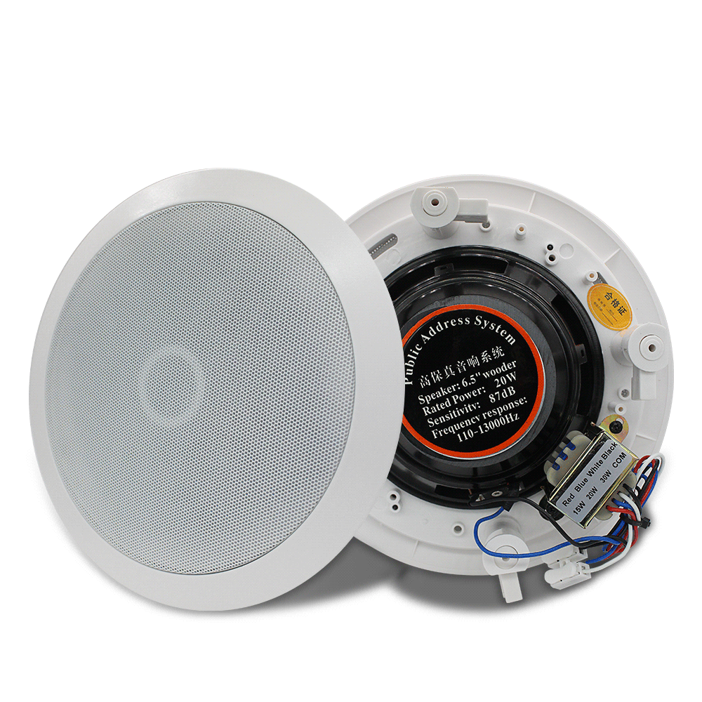 Anjielo Music speakers that can be connected to the smart central control panel