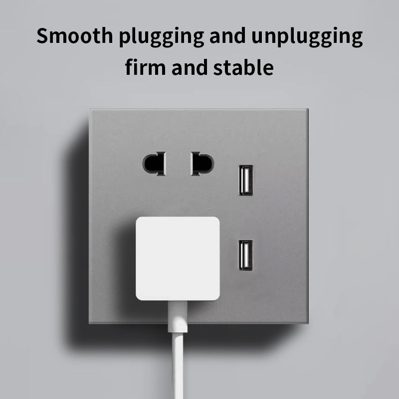 Anjielo socket 5 holes 220V + USB 5V/2.1A 5V/2A zero live wire PC flame retardant material ZigBee 3.0 wireless connection