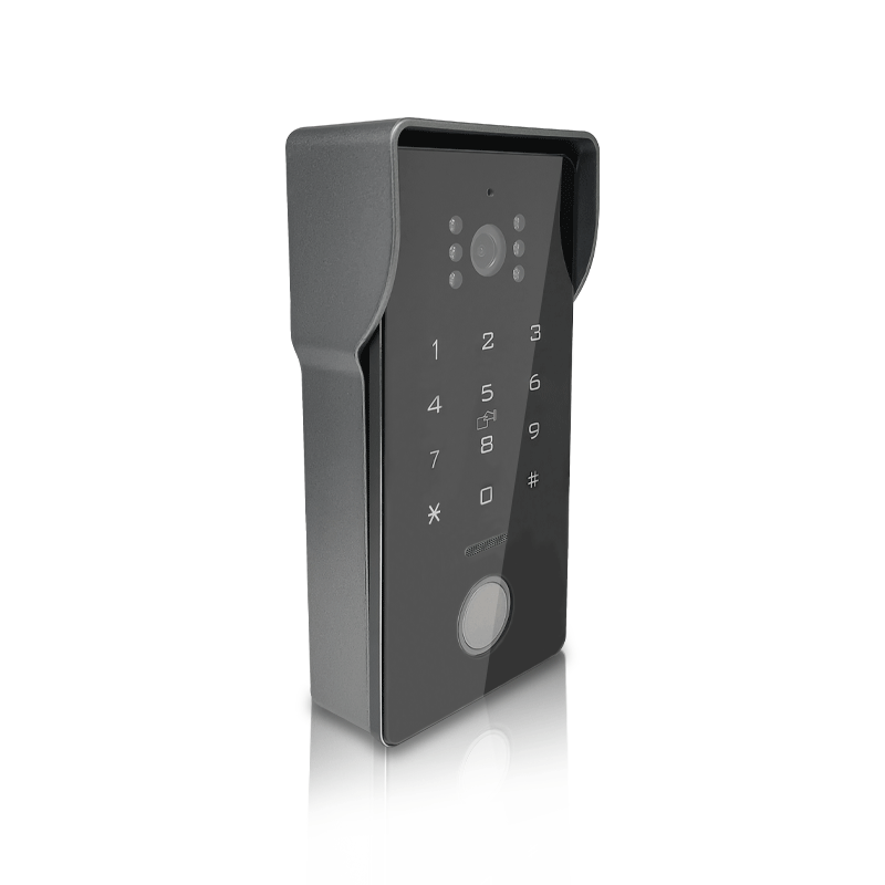 Anjielo Smart 2 Wire Wireless Video Intercom System 7" IPS LCD Screen RFID Unlock Tuya Smart Wifi Video Doorbell 1080P