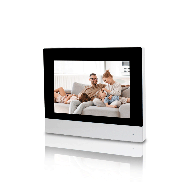 Anjielo Smart 2 Wire Wireless Video Intercom System 7" IPS LCD Screen RFID Unlock Tuya Smart Wifi Video Doorbell 1080P