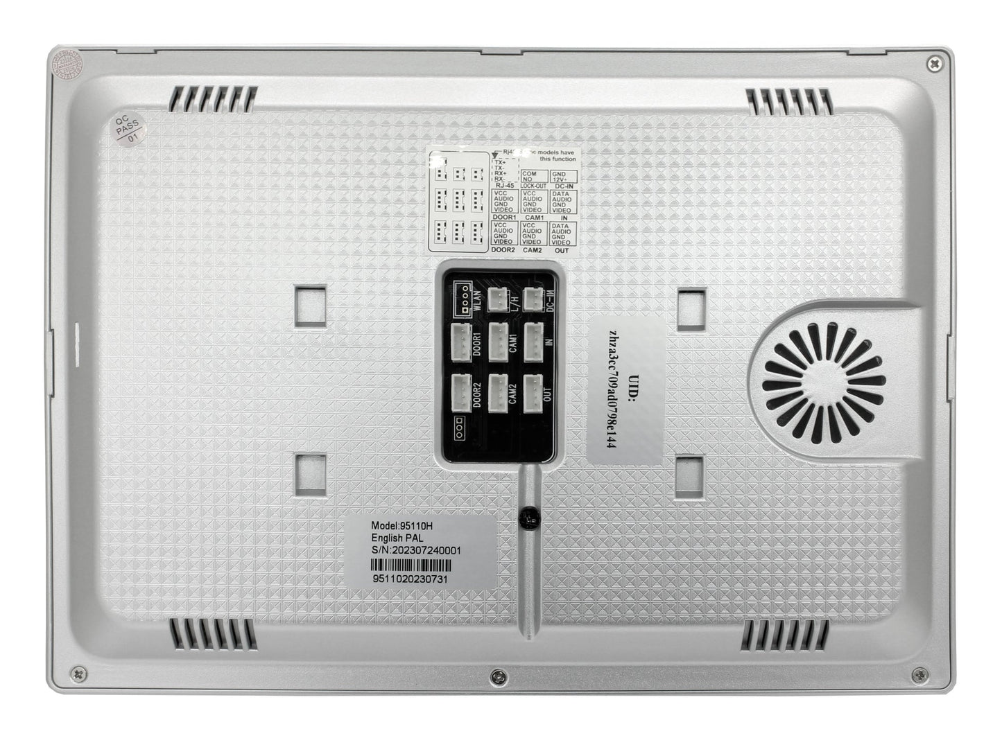 Anjielo Smart 10 inch Tuya Smart Screen 1080P For Video Intercom System Supprot 128G SD card