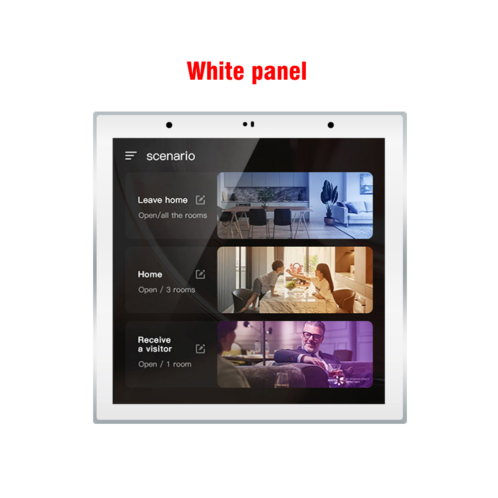 Anjielo 4-inch IPS high-definition resolution display with capacitive full-screen touch and intelligent control. Smart home full-house intelligent central control panel.
