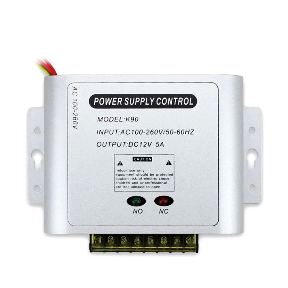 Anjielo Door Access System Electric Power Supply Control AC 100-260V DC 12V 3A Miniature Power/Electric Lock Power/Access Control System