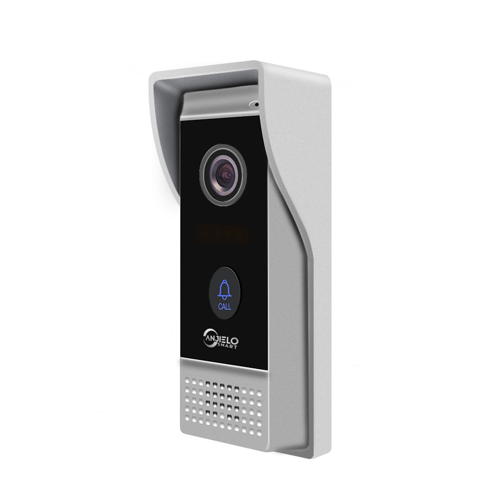 Anjielo Wired 1080P Video Doorbell with Camera Video Intercom Accessories Outdoor Station HD Camera Night Vision Suitable for Video Intercom System