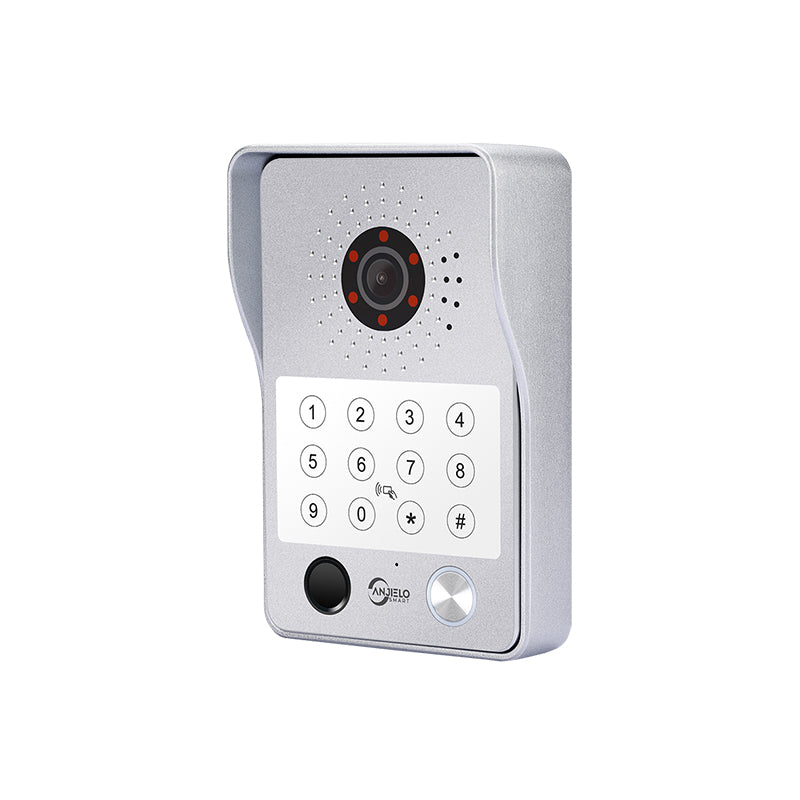 Anjielo Video Doorbell 5 in 1 Unlock with Wide Angle Camera Infrared LED Color Night Vision for Better Night Viewing