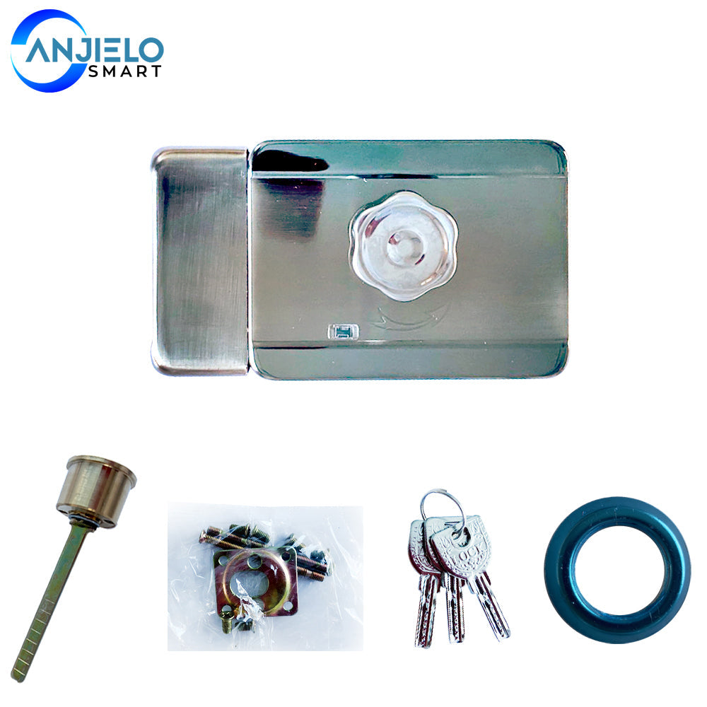 Anjielo Digital Password Access Control RFID Card Access Control System Kit Power Adapter Apartment Electronic Door Lock