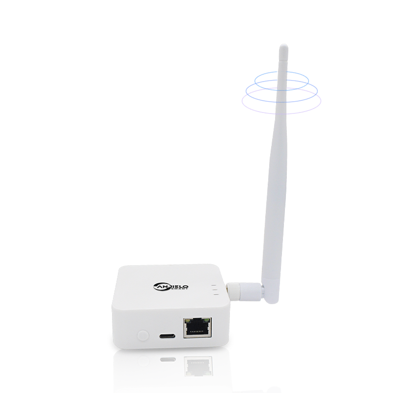 Anjielo 2025 two-piece WIFI HaLow bridge kit wireless access point outdoor maximum distance 1000 meters