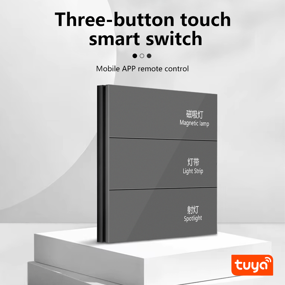 Anjielo Smart supports multi-device binding of lights/curtains/air conditioners and supports Tuya ZigBee three-button switch