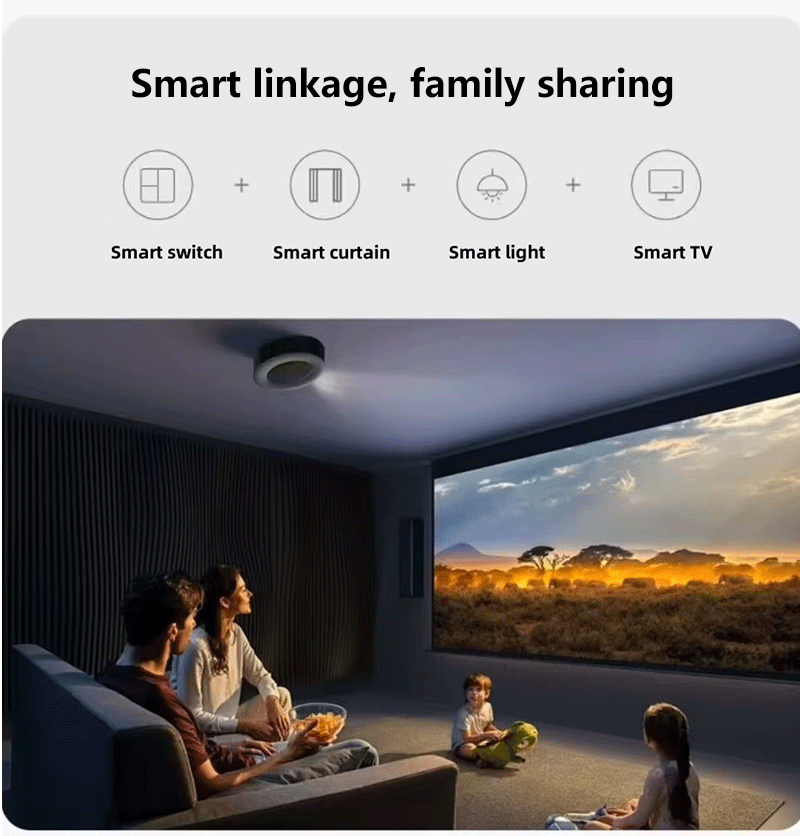Anjielo Smart supports multi-device binding of lights/curtains/air conditioners and supports Tuya ZigBee three-button switch