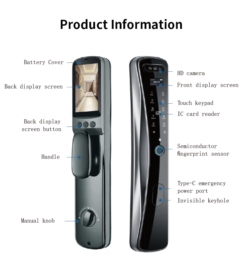 Anjielo supports Tuya remote assistance and is compatible with WiFi security door locks, facial and fingerprint recognition smart lock systems