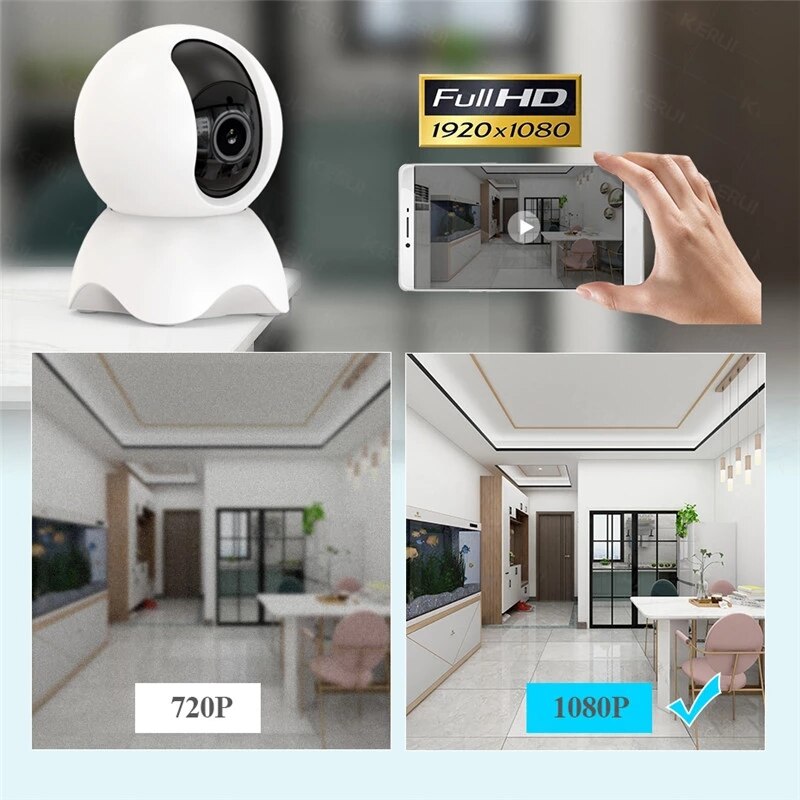 Anjielo WIFI Mini Monitor Camera Protection Security Video Surveillance Tuya Smart Camera Indoor IP Camera