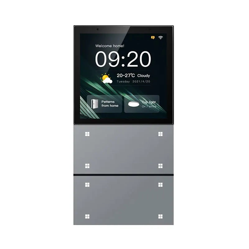 Anjielo Tuya 4-inch Smart Home Control Panel LCD Touch WIFI Switch House Homekit Domotica Remote Home Automation
