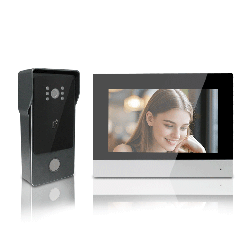 Anjielo intelligent wired video intercom system real-time 1080p detection,Surveillance and anti-theft kit