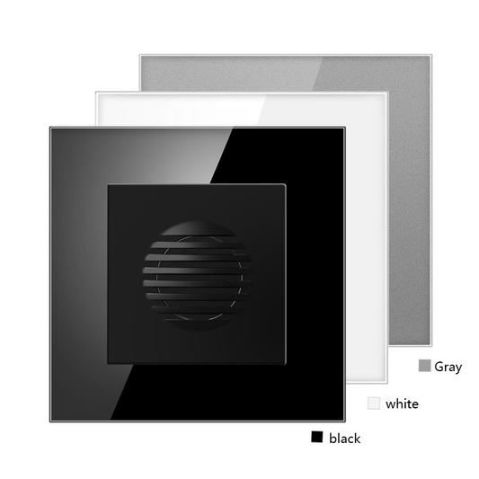 AnjieloSmart European standard 86-type concealed 220V wired doorbell with chime, door display, hotel switch, "Do Not Disturb" function, and compatible doorbell speaker.