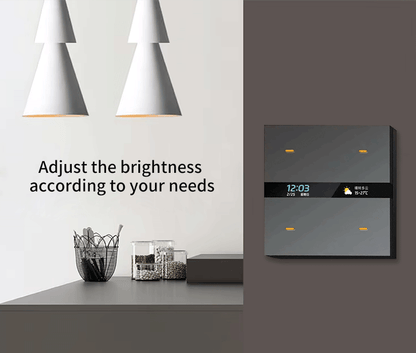 Anjielo 4-way composite switch scene linkage human body sensing radar Tuya smart composite switch supporting Zigbee wireless connection