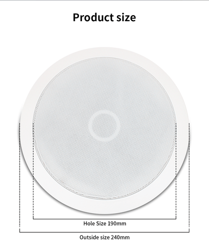 Anjielo Music speakers that can be connected to the smart central control panel