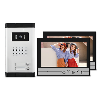 AnjieloSmart Tuya Wifi 9 inch Video Door Phone Intercom System for 2/3/4/5/6/8/10/12 Villa video Intercom