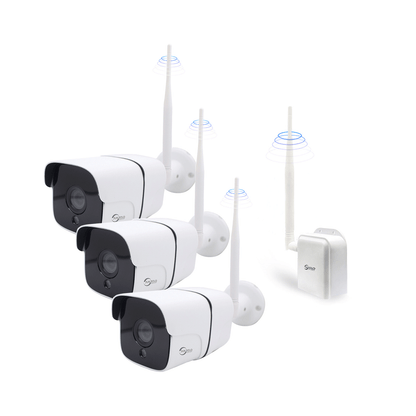 Anjielo 1000m long range night Vision WIFI camera device Smart home security and protection 2 megapixel Tuya WIFI HaLow webcam