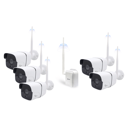 Anjielo 1000m long range night Vision WIFI camera device Smart home security and protection 2 megapixel Tuya WIFI HaLow webcam