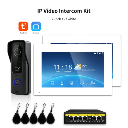 Anjielo Smart Tuya IP HD Video Intercom Doorbell System for Villa Home Access Control