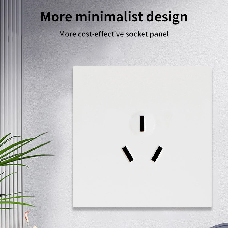 Anjielo 3-hole socket 16A zero live wire PC flame retardant material wireless connection ZigBee 3.0 socket