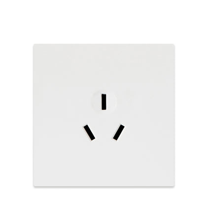 Anjielo 3-hole socket 16A zero live wire PC flame retardant material wireless connection ZigBee 3.0 socket