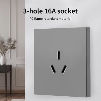 Anjielo 3-hole socket 16A zero live wire PC flame retardant material wireless connection ZigBee 3.0 socket
