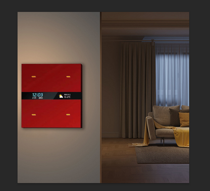 Anjielo 4-way composite switch scene linkage human body sensing radar Tuya smart composite switch supporting Zigbee wireless connection
