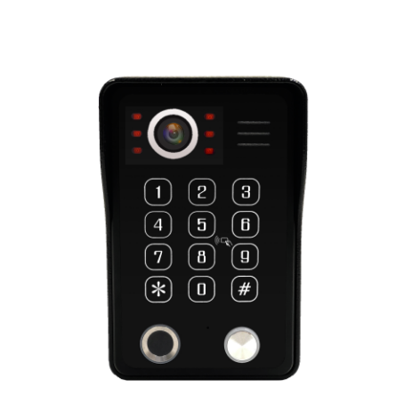 Anjielo with infrared night vision HD 1080p camera, 148° ultra-wide field of view, with camera and monitor family villa apartment viewing system
