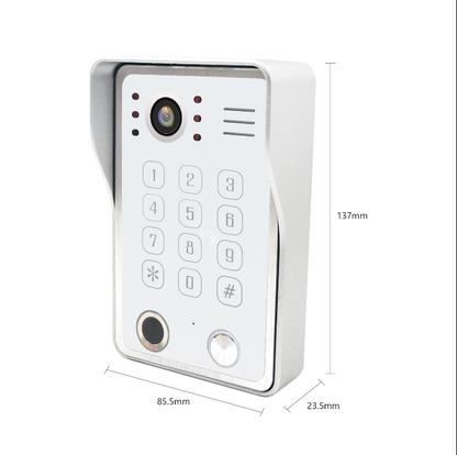 Anjielo Video doorbell with motion detection and night vision function High-definition vision Smart doorbell for day and night security