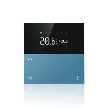 Anjielo 4-inch smart home thermostat Tuya APP compatible with Alexa and Google Home Voice Control Smart Home Thermostat