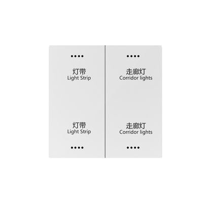 Anjielo intelligent multi-touch low power consumption machine Zigbee 3.0 four-button scene switch