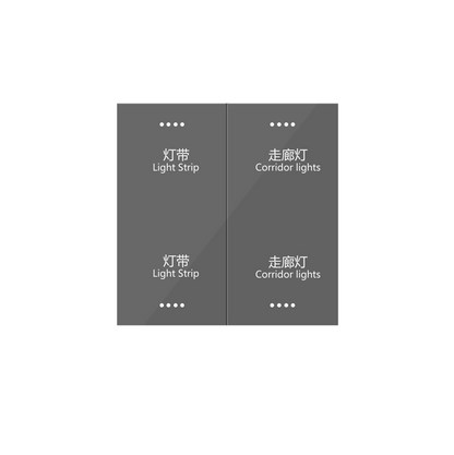 Anjielo intelligent multi-touch low power consumption machine Zigbee 3.0 four-button scene switch
