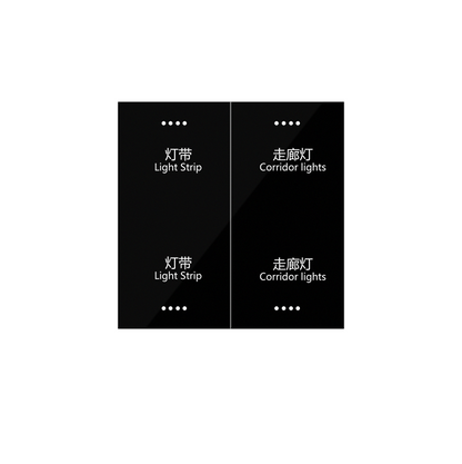 Anjielo intelligent multi-touch low power consumption machine Zigbee 3.0 four-button scene switch