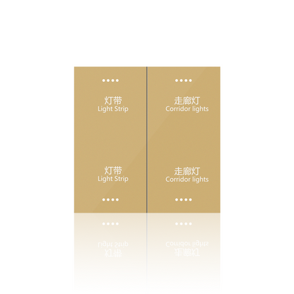 Anjielo intelligent multi-touch low power consumption machine Zigbee 3.0 four-button scene switch