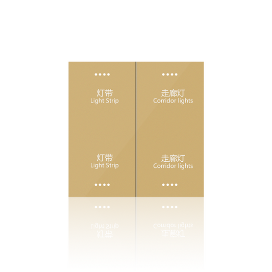 Anjielo intelligent multi-touch low power consumption machine Zigbee 3.0 four-button scene switch