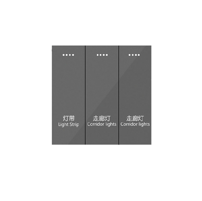 Anjielo built-in signal amplifier Zigbee3.0 gateway direct connection capacitive multi-touch design smart home relay switch