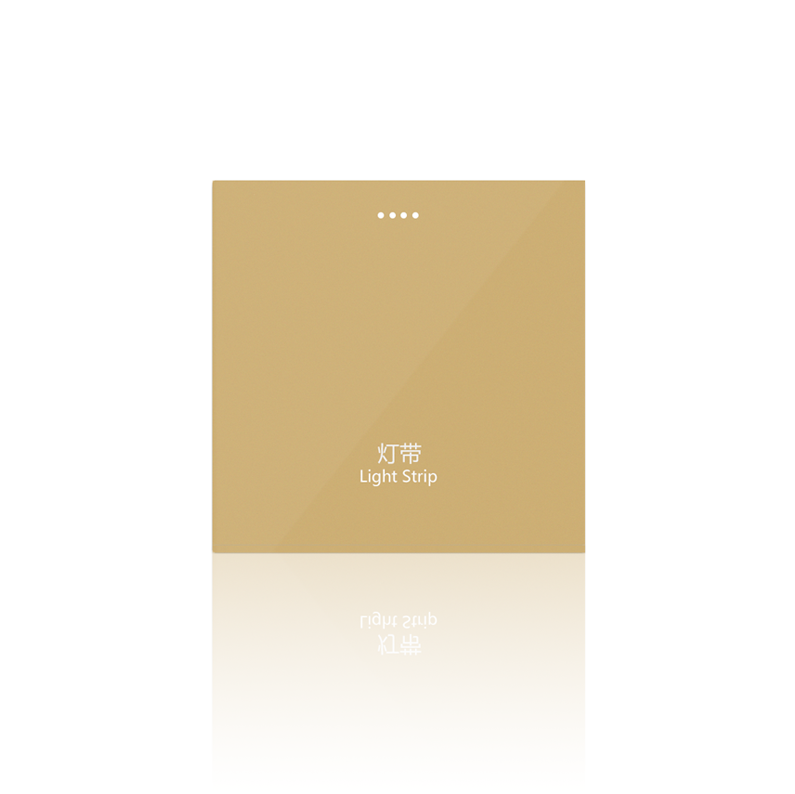 Anjielo Tuya smart ZigBee zero-fire single-button touch switch links home scene intelligence