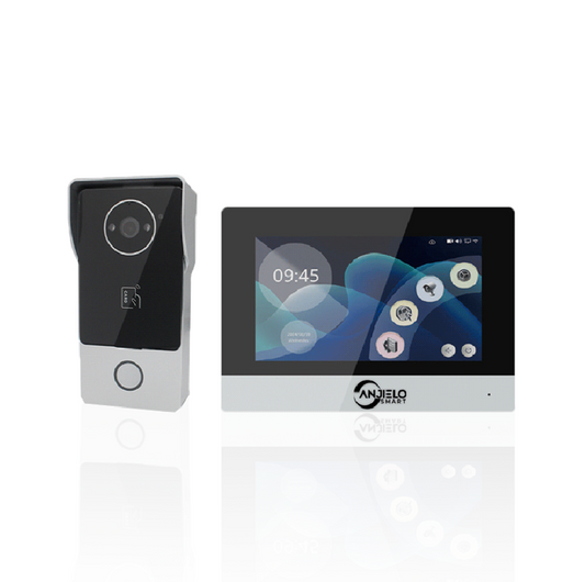 Anjielo Tuya Video Door Phone Call Intercom System Doorbell for Home 1080P Smart IP Screen Wifi Villa Video Intercom